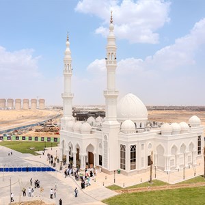 "ميدار" تفتتح مسجد " المعز " في مدينة "مستقبل سيتي" 7